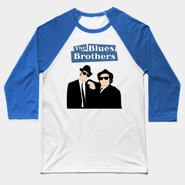 Blues Brothers Baseball T-Shirt by valentinahramov